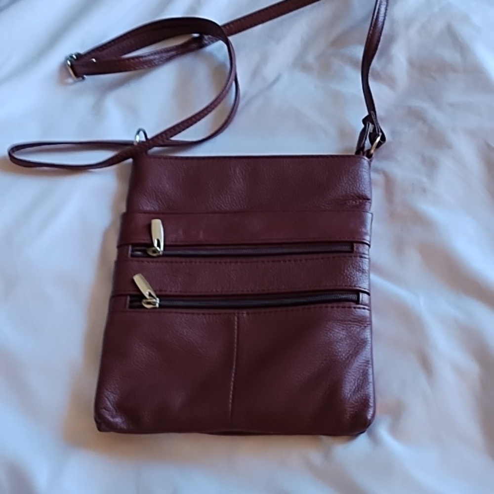 Crossbody purse leather - Picture 2 of 10